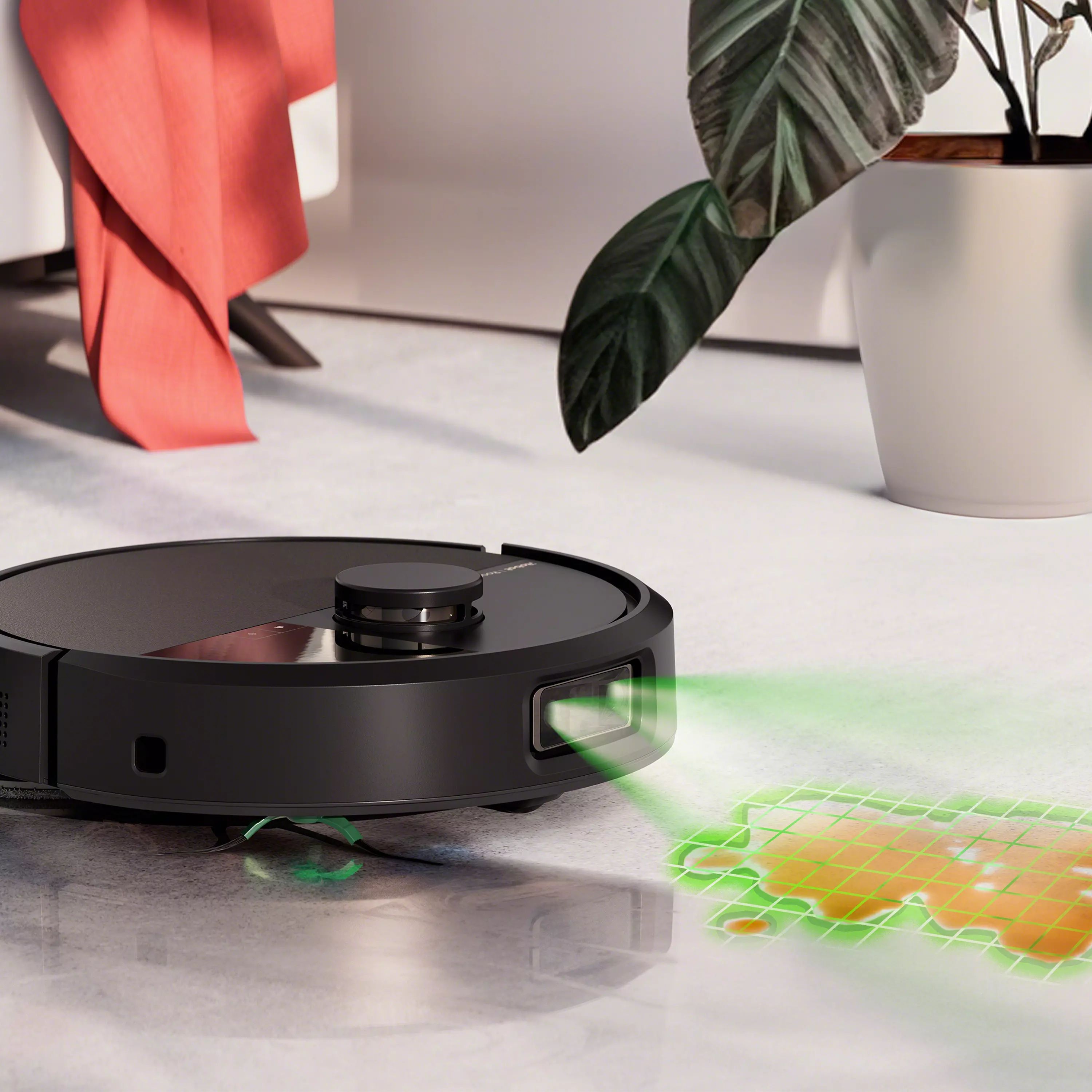 Roomba® Plus 505 Combo robot + AutoWash™ dock​ | BLACK