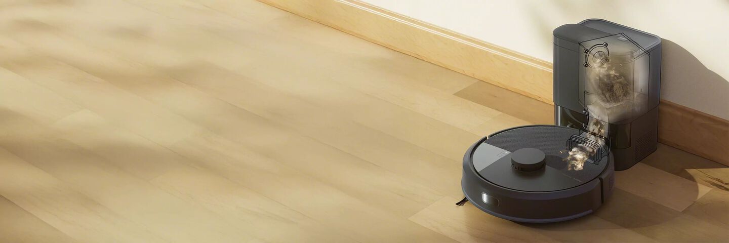More suction power, smarter navigation*. Your partner in clean