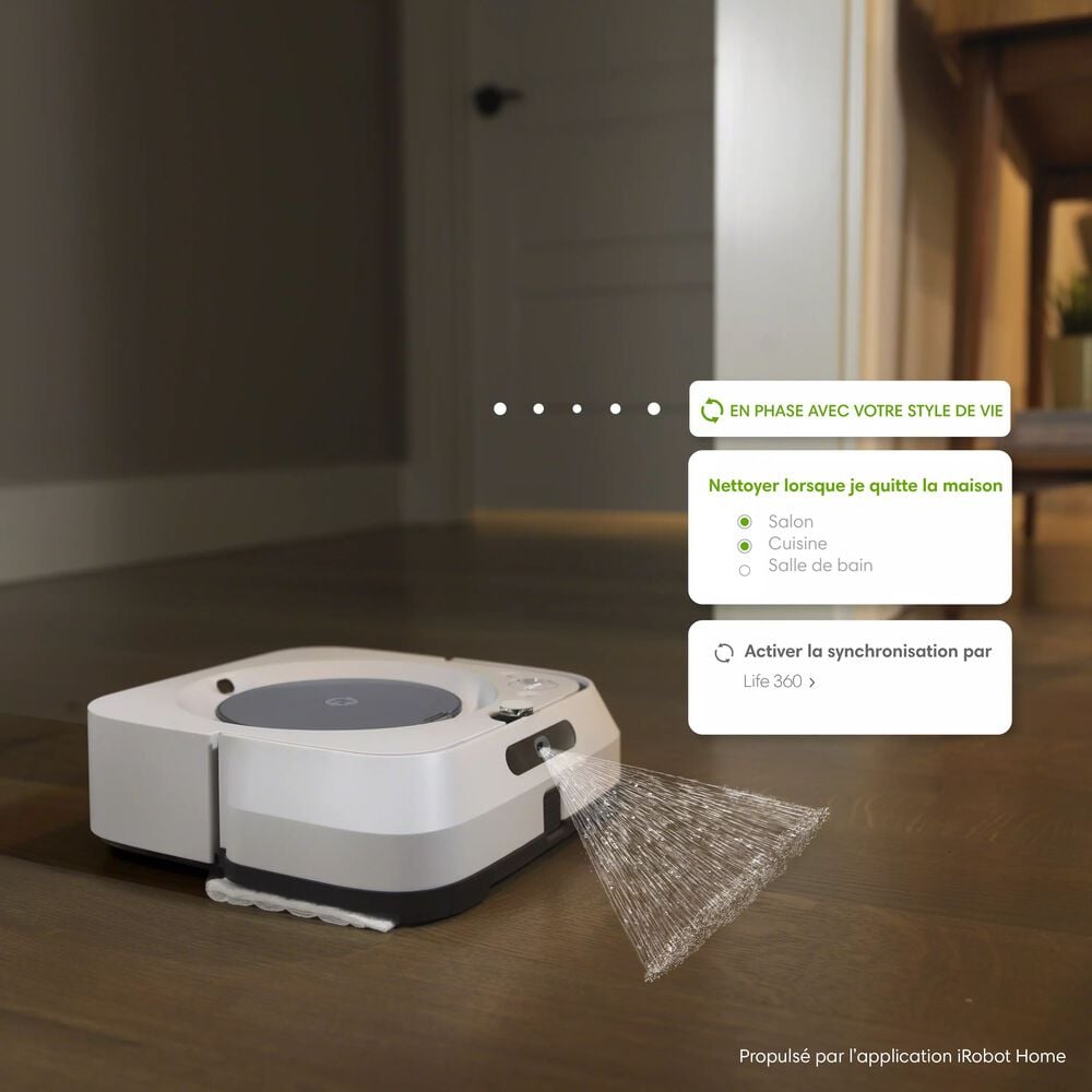 R&eacute;glage pour nettoyer automatiquement lorsque vous &ecirc;tes absent