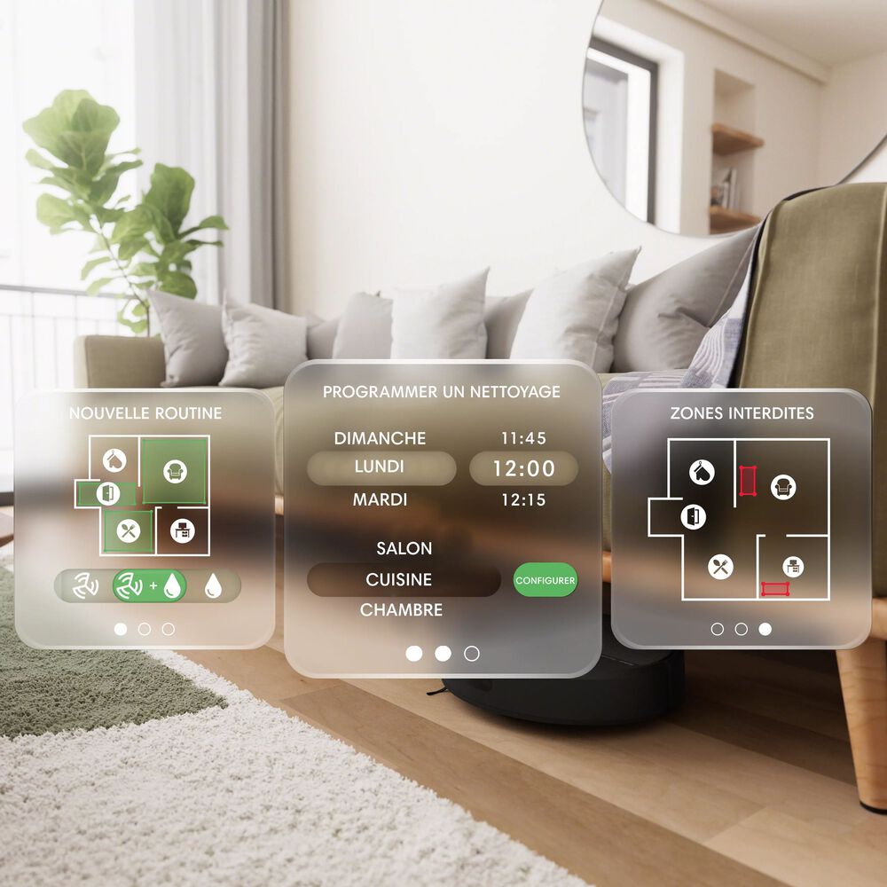 Set schedules and cleaning preferences with the Roomba&reg; Home App