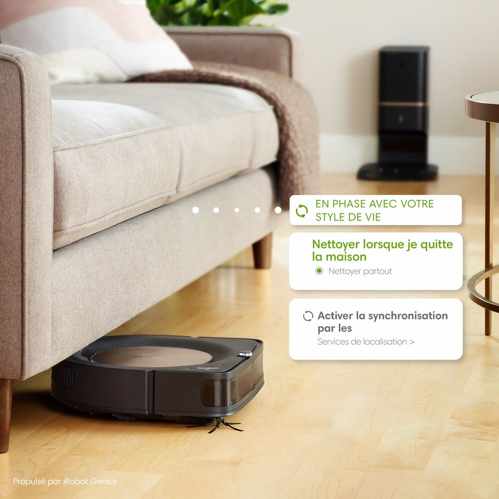 R&eacute;glage pour nettoyer automatiquement lorsque vous &ecirc;tes absent