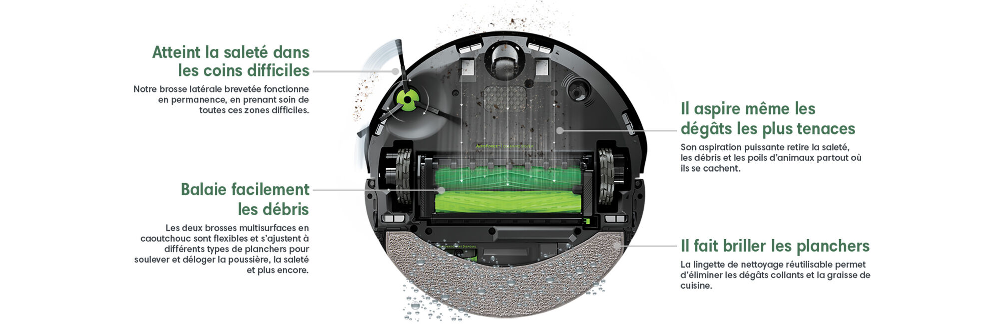 Roomba Combo® Robot aspirateur et laveur 2en1 iRobot®