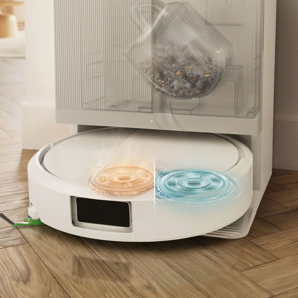 Les lingettes de lavage DualClean&trade; d&eacute;composent les d&eacute;g&acirc;ts que vous devriez habituellement frotter