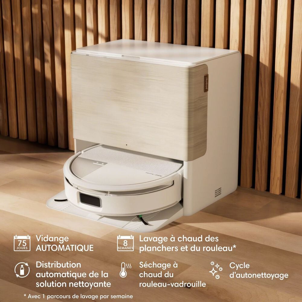 La station AutoWash™ permet d’effectuer un nettoyage impeccable