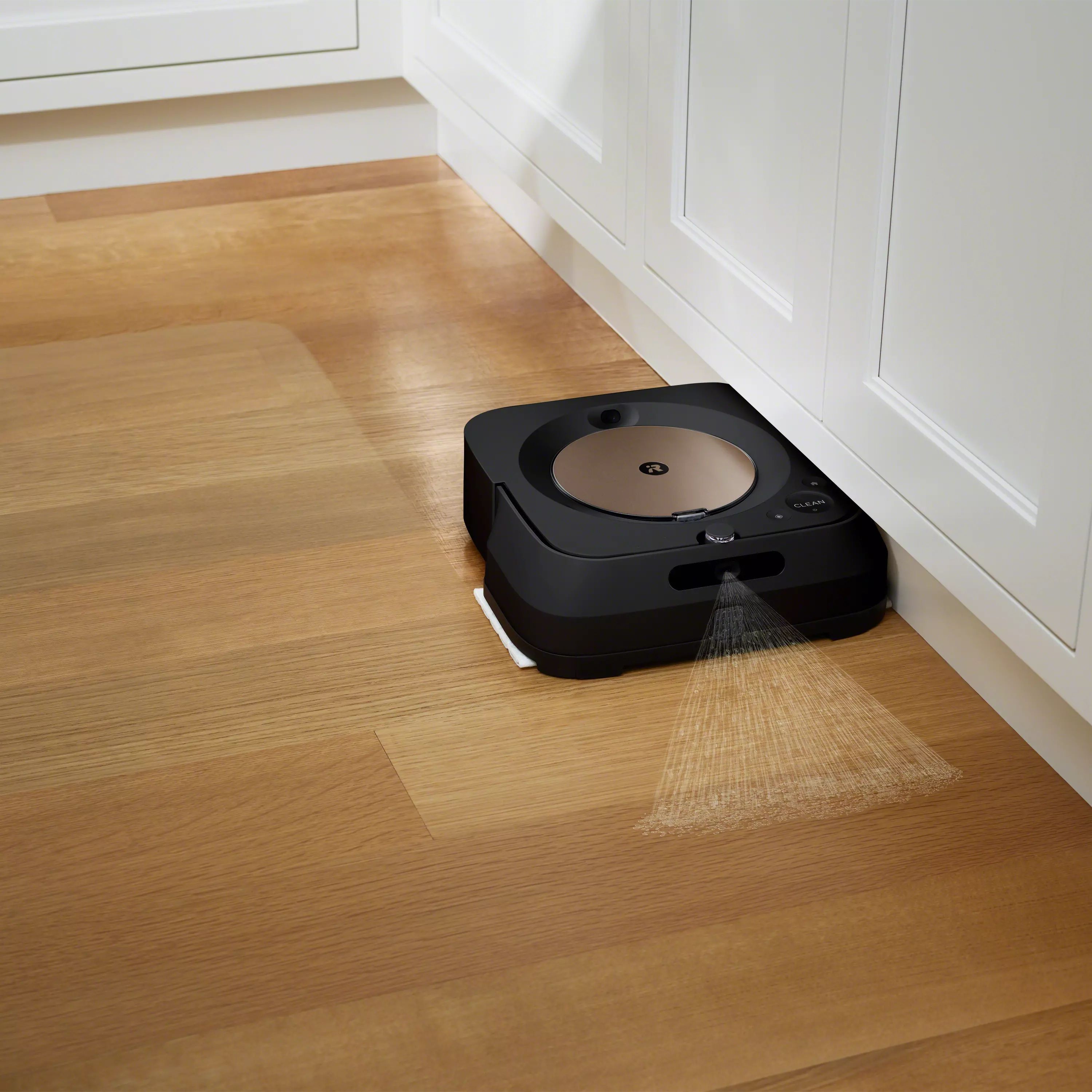 Roomba® s9+ Self-Emptying Robot Vacuum & Black Braava jet® m6
