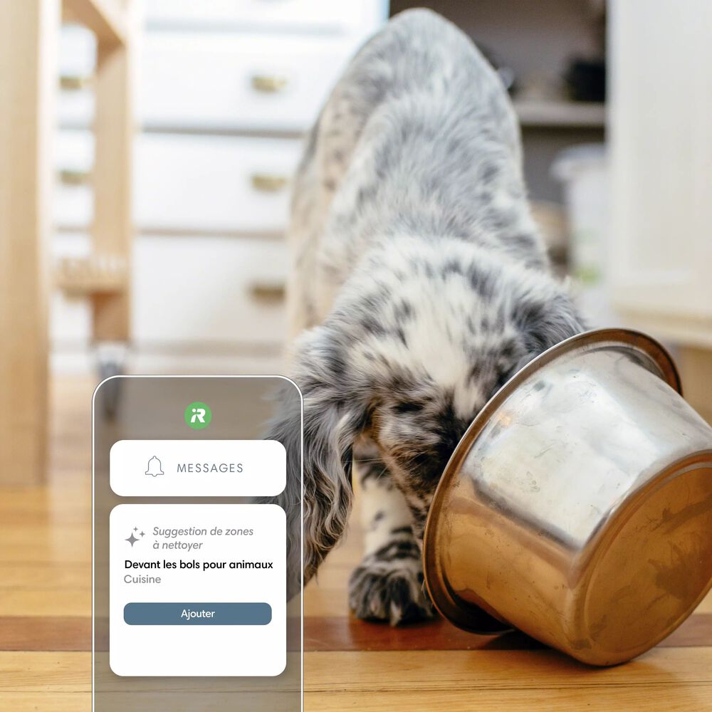 iRobot OS offre plus de suggestions personnalis&eacute;es que tout autre robot