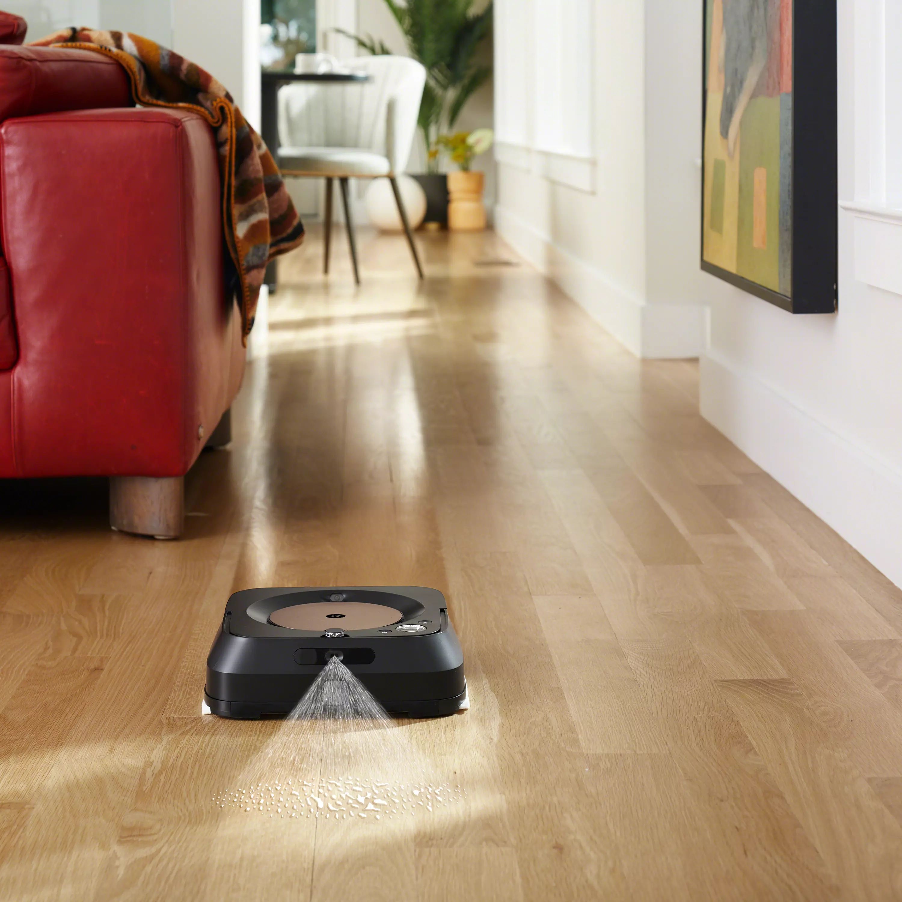 Roomba® s9+ Self-Emptying Robot Vacuum & Black Braava jet® m6