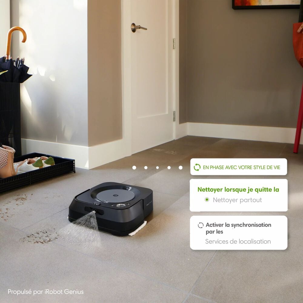 R&eacute;glage pour nettoyer automatiquement lorsque vous &ecirc;tes absent