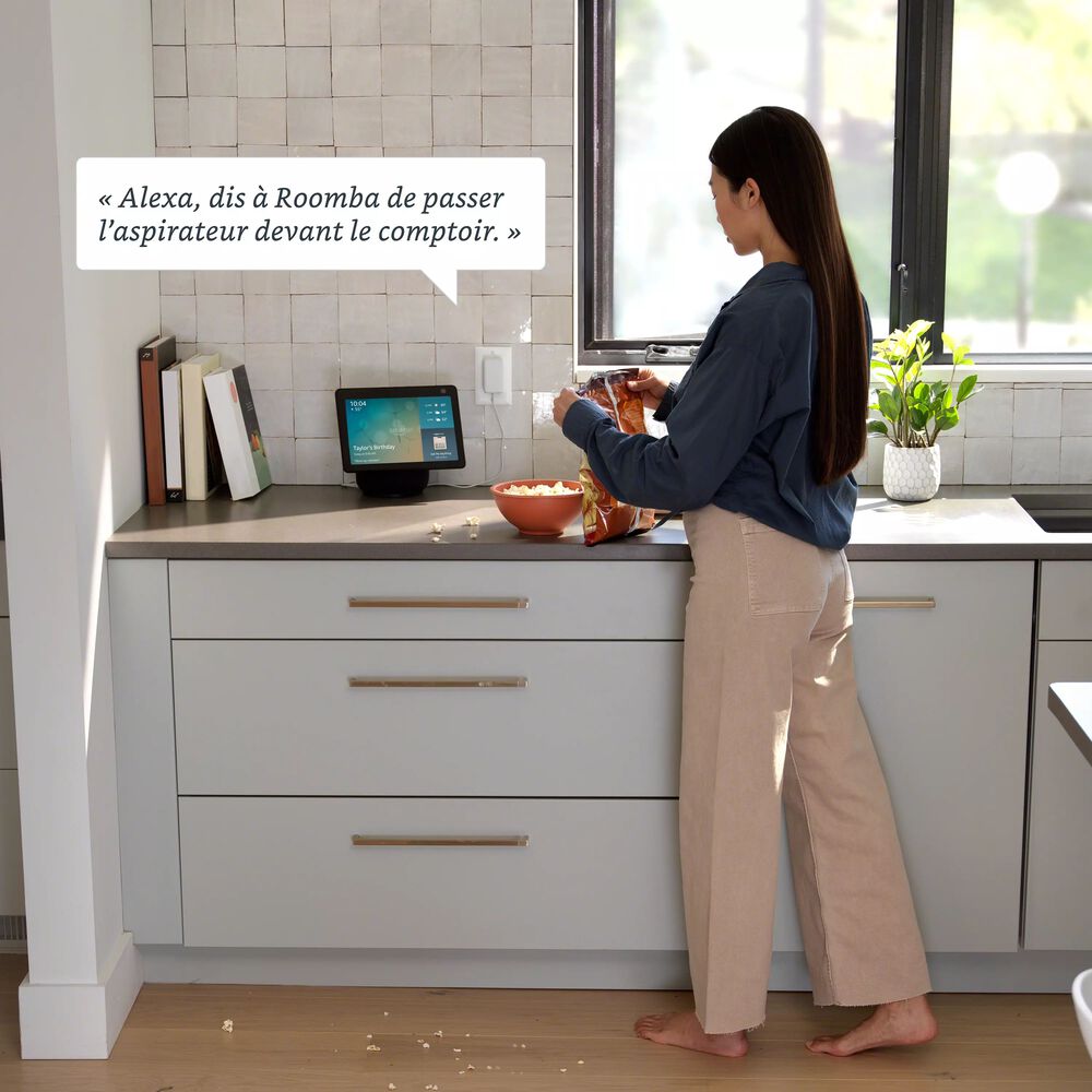 « Passe l’aspirateur dans la cuisine à 10 h »