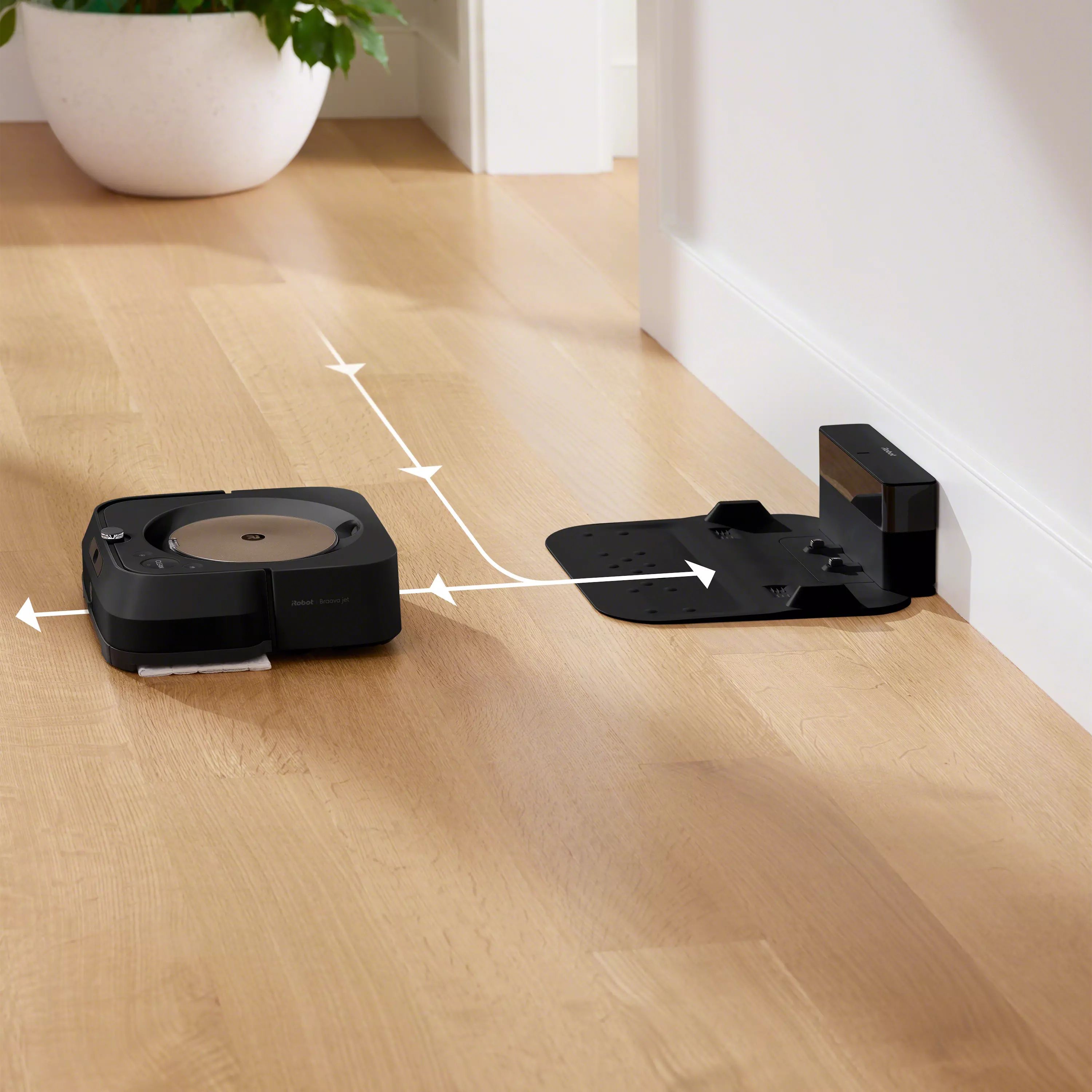 iRobot® Braava jet® m6 Robot Mop | Black