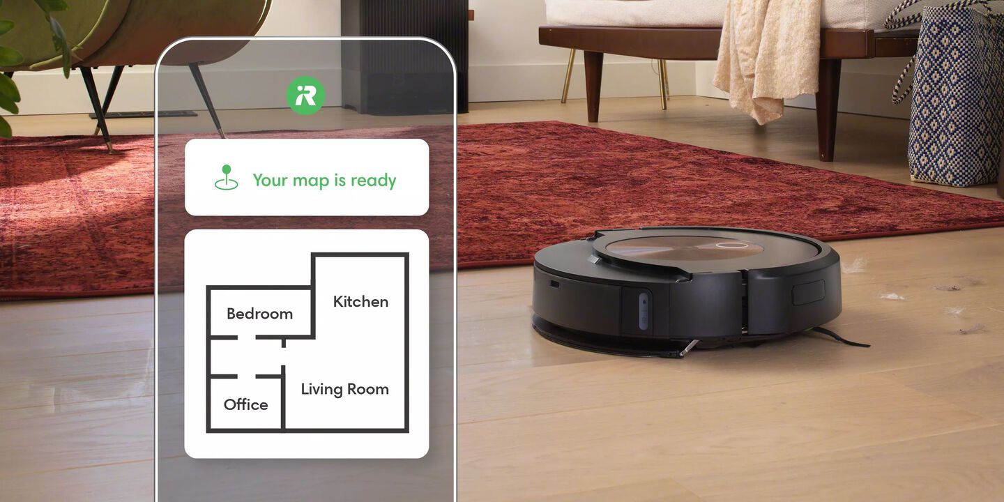 Roomba Combo j9 cartographie votre maison
