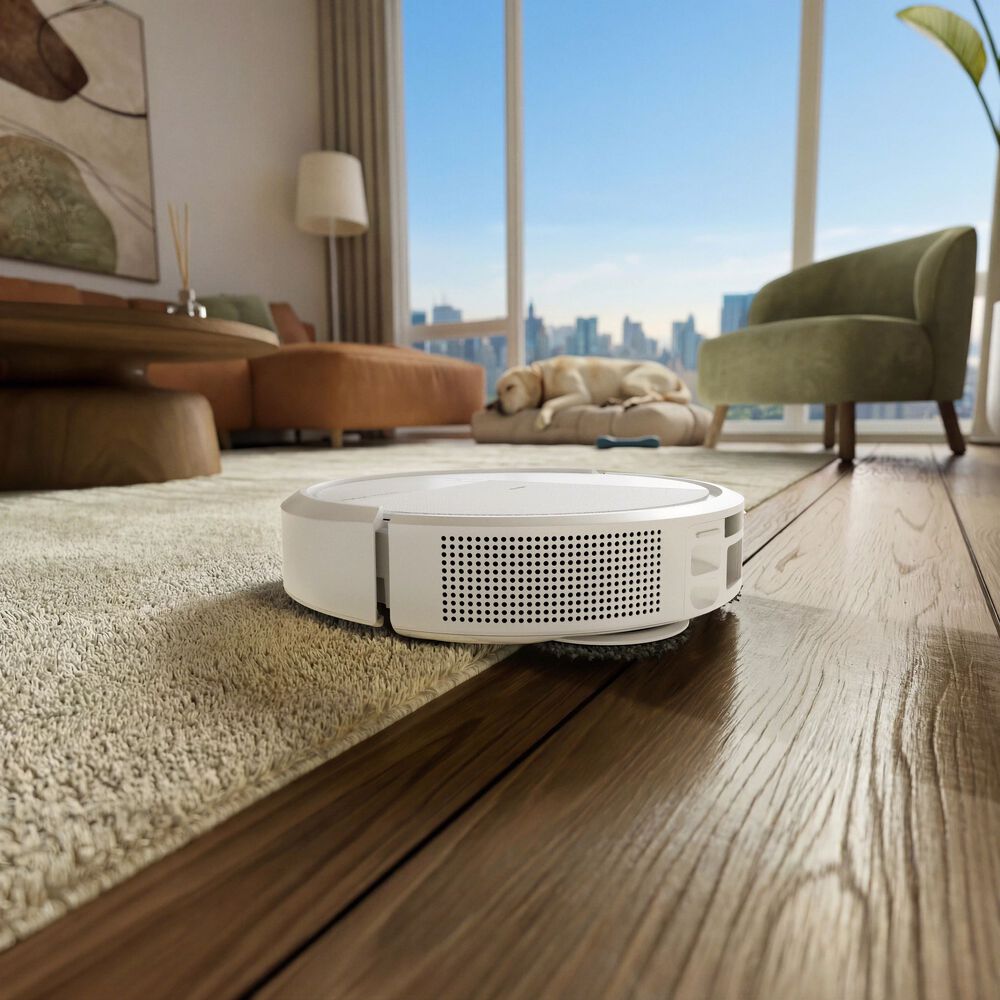 Automatic carpet detection keeps rugs dry.