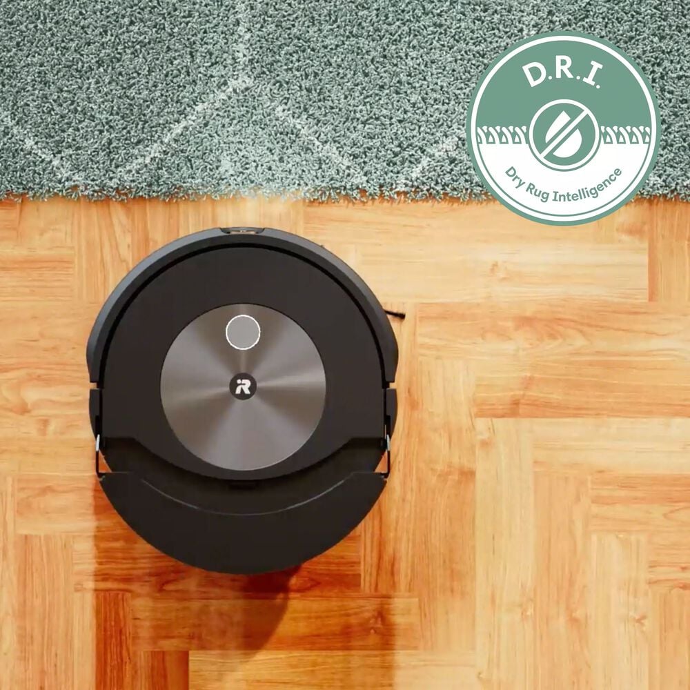 Robot aspirateur et laveur de sols Roomba Combo® j7+, 3x sacs d'élimination  de la saleté + solution de nettoyage