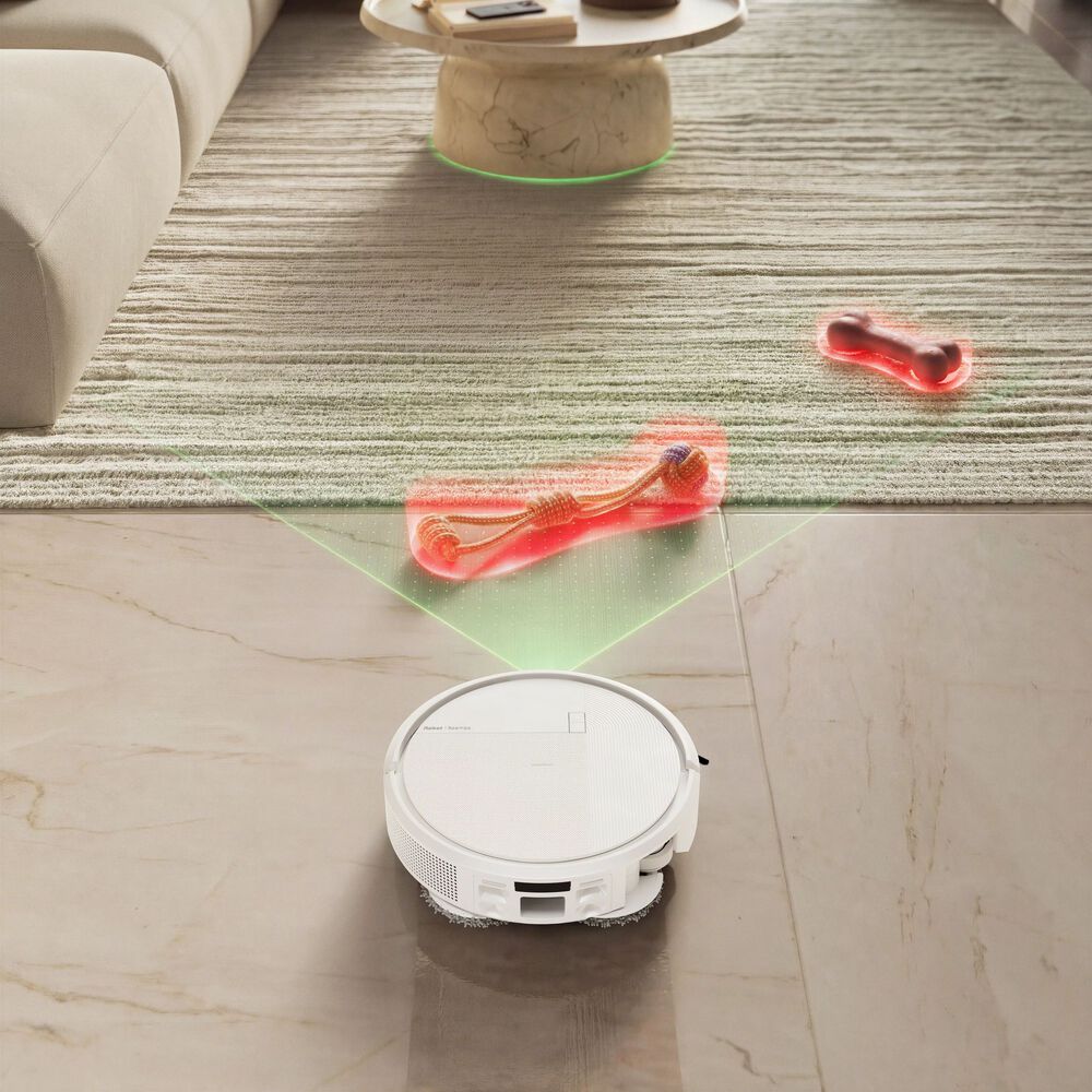 La conception ultracompacte et le syst&egrave;me ClearView&trade; Pro LiDAR travaillent ensemble pour assurer une couverture compl&egrave;te des planchers