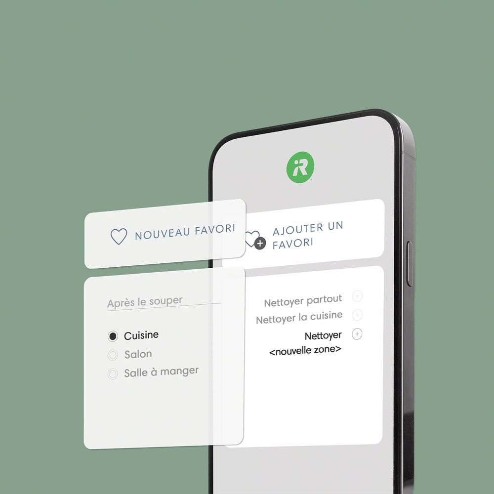 Contr&ocirc;lez tout gr&acirc;ce &agrave; l&rsquo;application iRobot&nbsp;Home