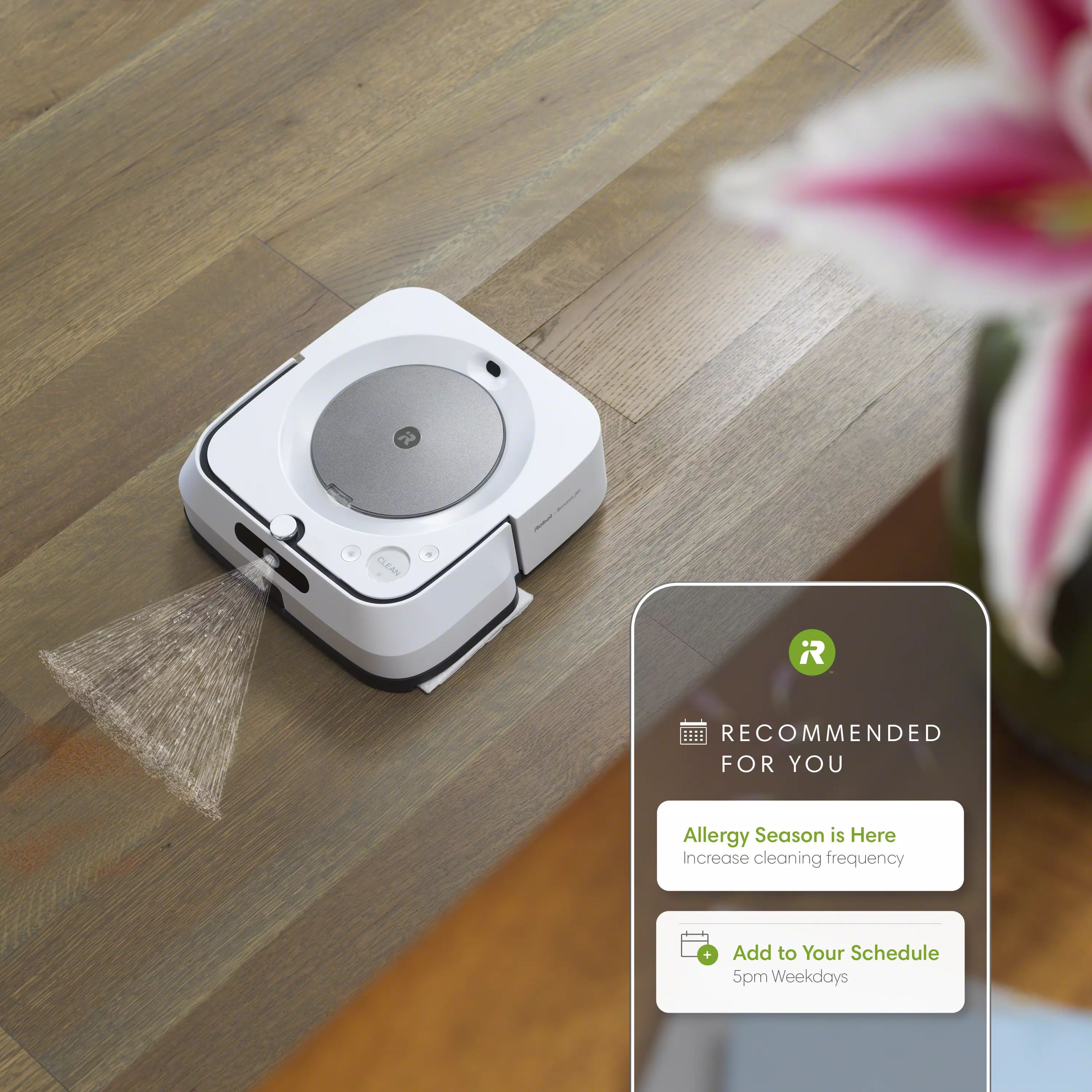iRobot® Braava jet® m6 Robot Mop | White