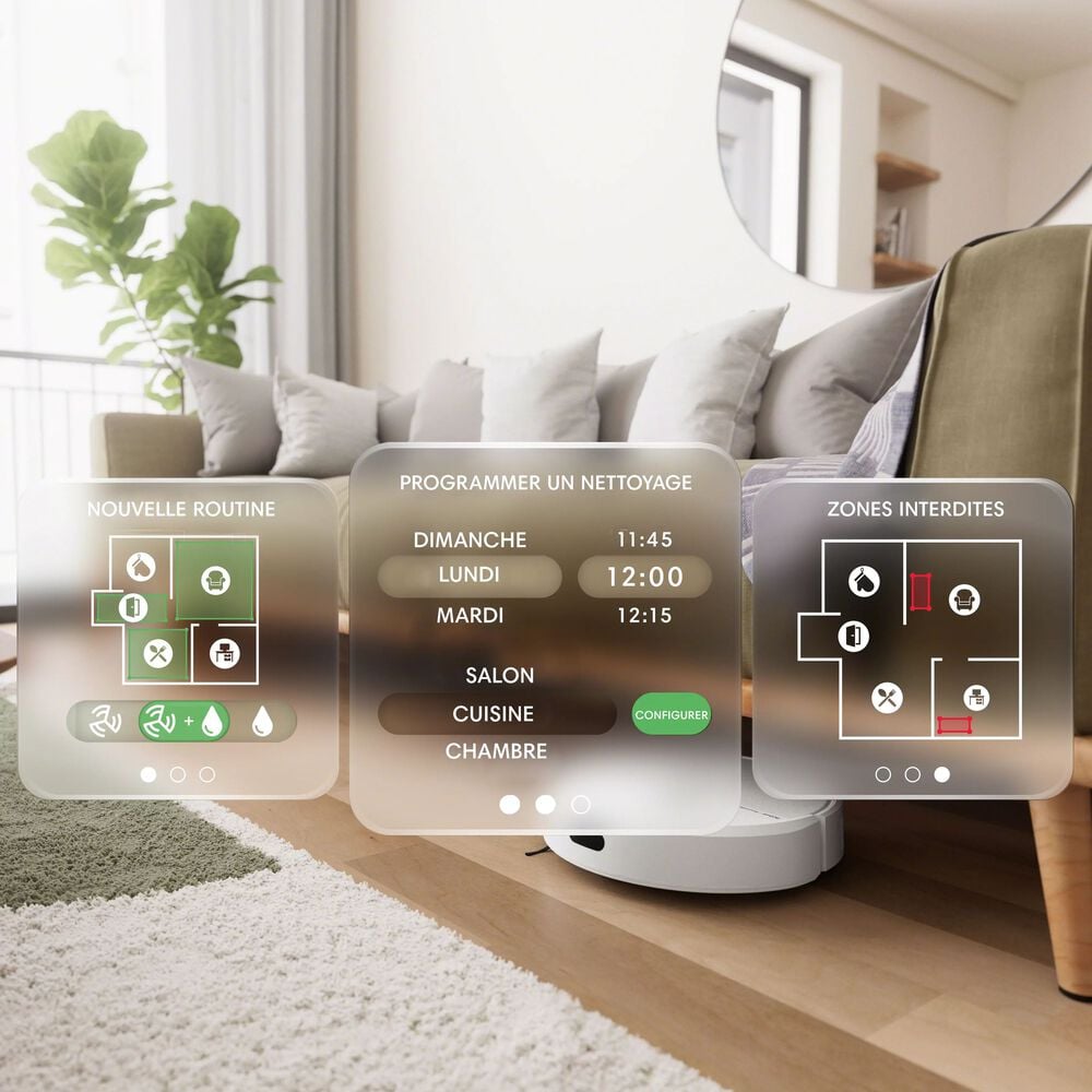 D&eacute;finissez des horaires et des pr&eacute;f&eacute;rences de nettoyage avec l&rsquo;application Roomba&reg; Home