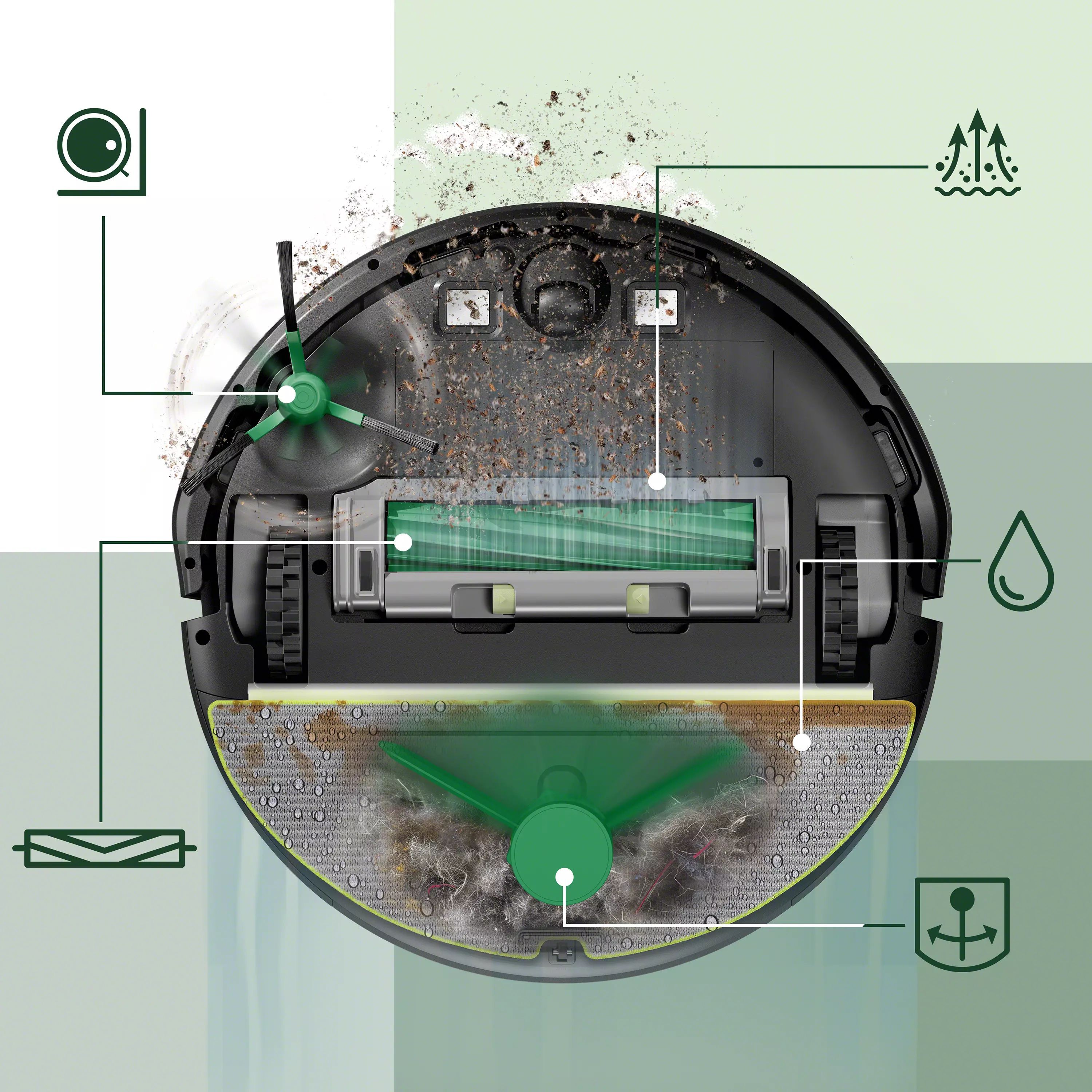 Roomba® 205 DustCompactor™ Combo robot​ | iRobot®