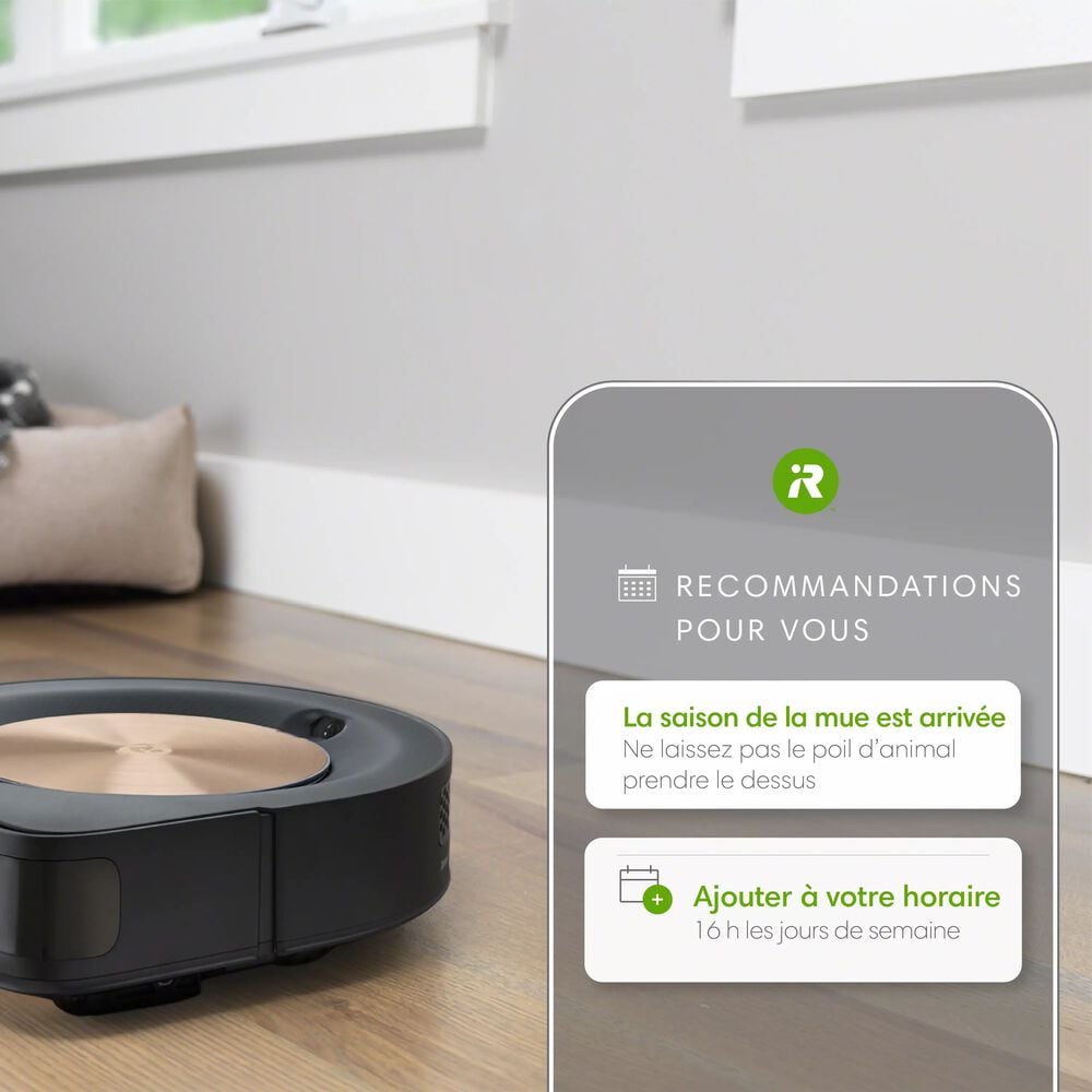 iRobot OS offre des suggestions plus personnalisées que n'importe quel autre robot