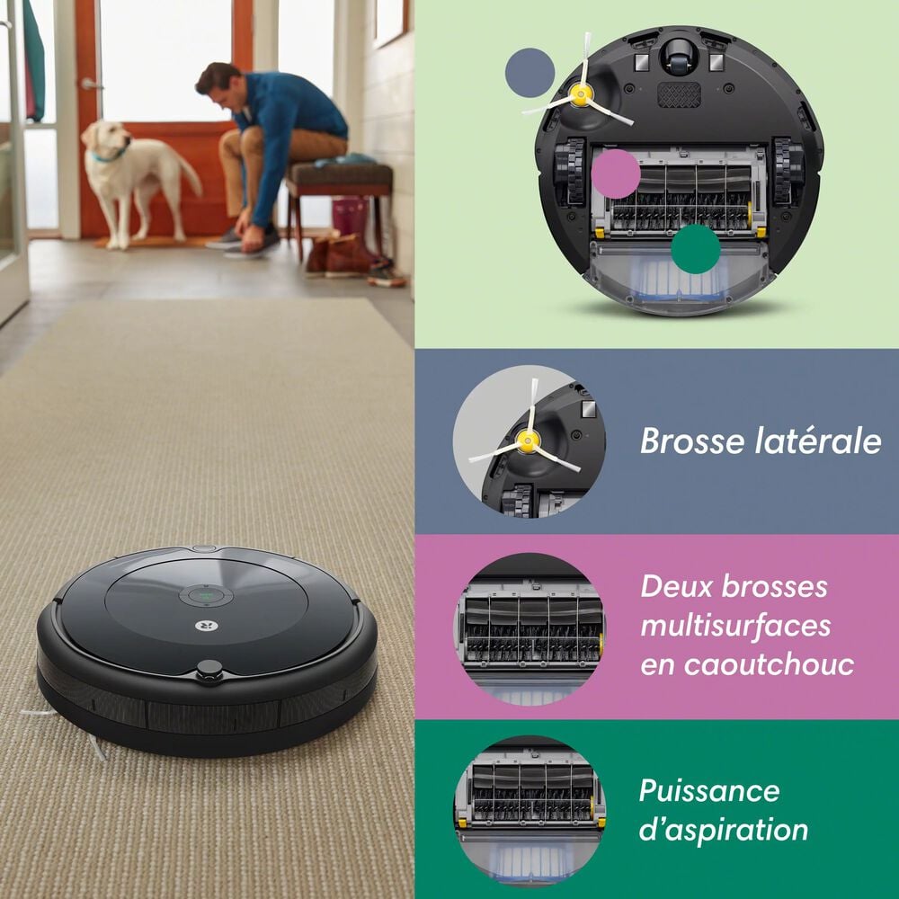 Brosse latérale pour Roomba Combo™ et Roomba® série i, e & j, paquet de 3