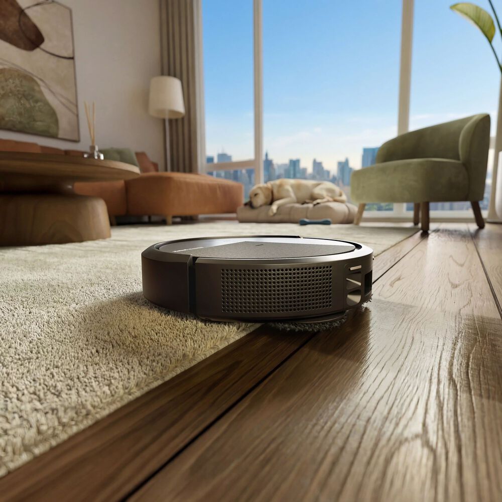 Automatic carpet detection keeps rugs dry.