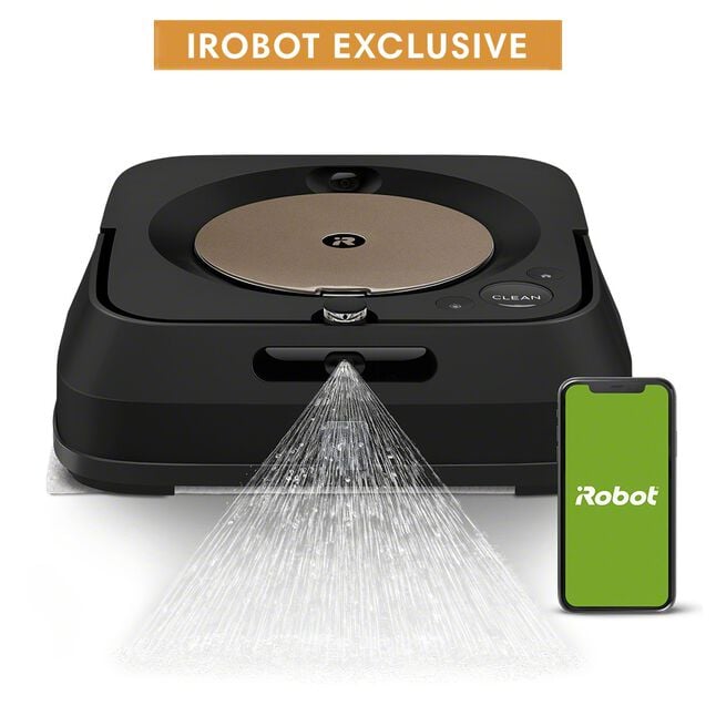 Robot laveur Braava jet™ m6 d’iRobot avec connexion Wi-Fi®