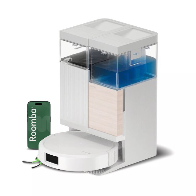 Robot Roomba&reg; Plus 575&nbsp;Combo + Station AutoWash&trade;