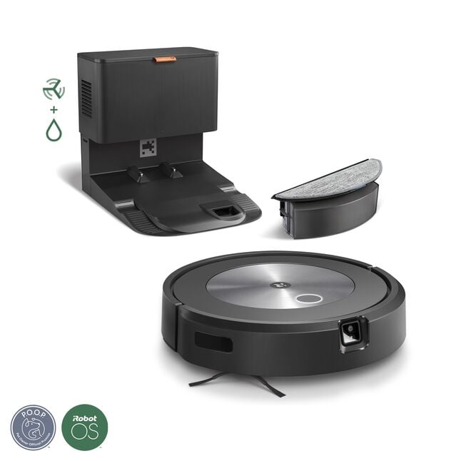 Robot aspirateur et laveur Roomba Combo™ série j5