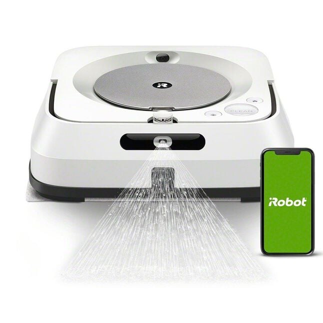 Robot laveur Braava jet™ m6 d’iRobot avec connexion Wi-Fi®