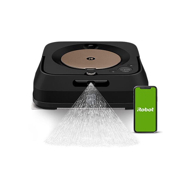 Robot laveur Braava jet™ m6 d’iRobot avec connexion Wi-Fi®