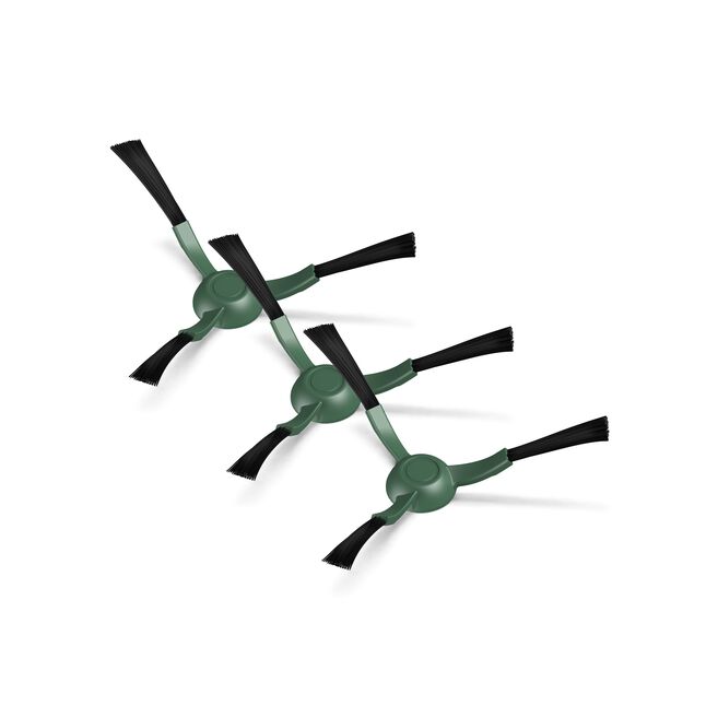 Edge-Sweeping Brush for Roomba&reg; Max 705 and Plus 504 Vac Robots, Plus 500 & 400 Series Combo, and 200, 100, and Essential Series Combo & Vac Robots, 3-Pack