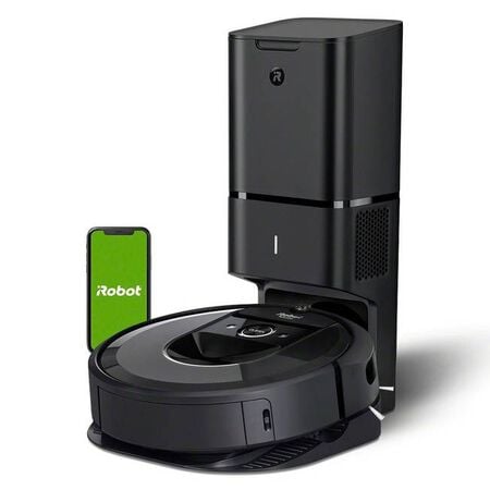 Wi-Fi&reg; Connected Roomba&reg; i7+ Self-Emptying Robot Vacuum