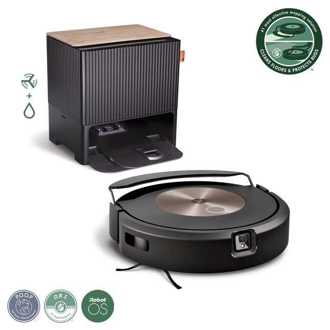 Vhbw Kit d'entretien de 8 pièces compatible avec iRobot Roomba Combo robot  aspirateur