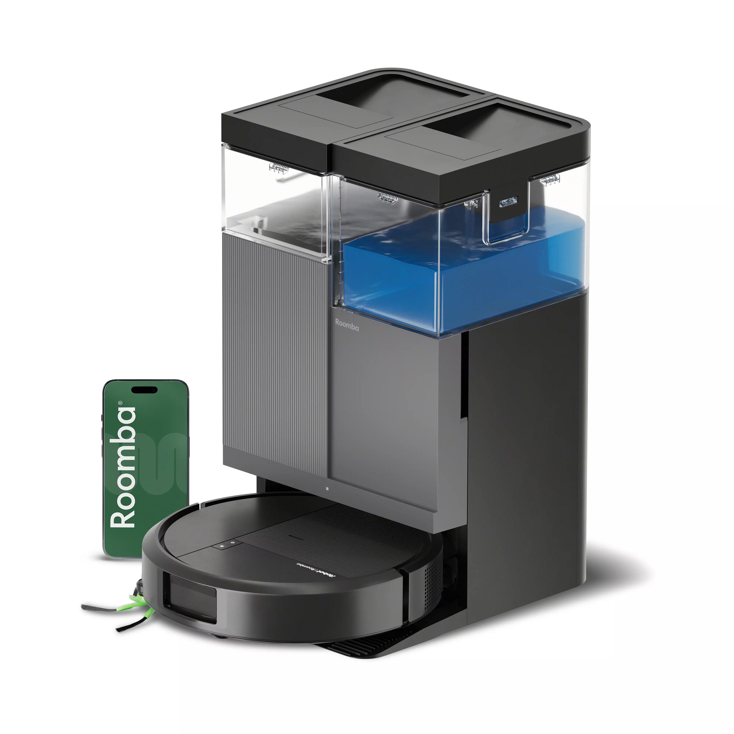 Roomba 415 Combo Series Robots, Black, swatch