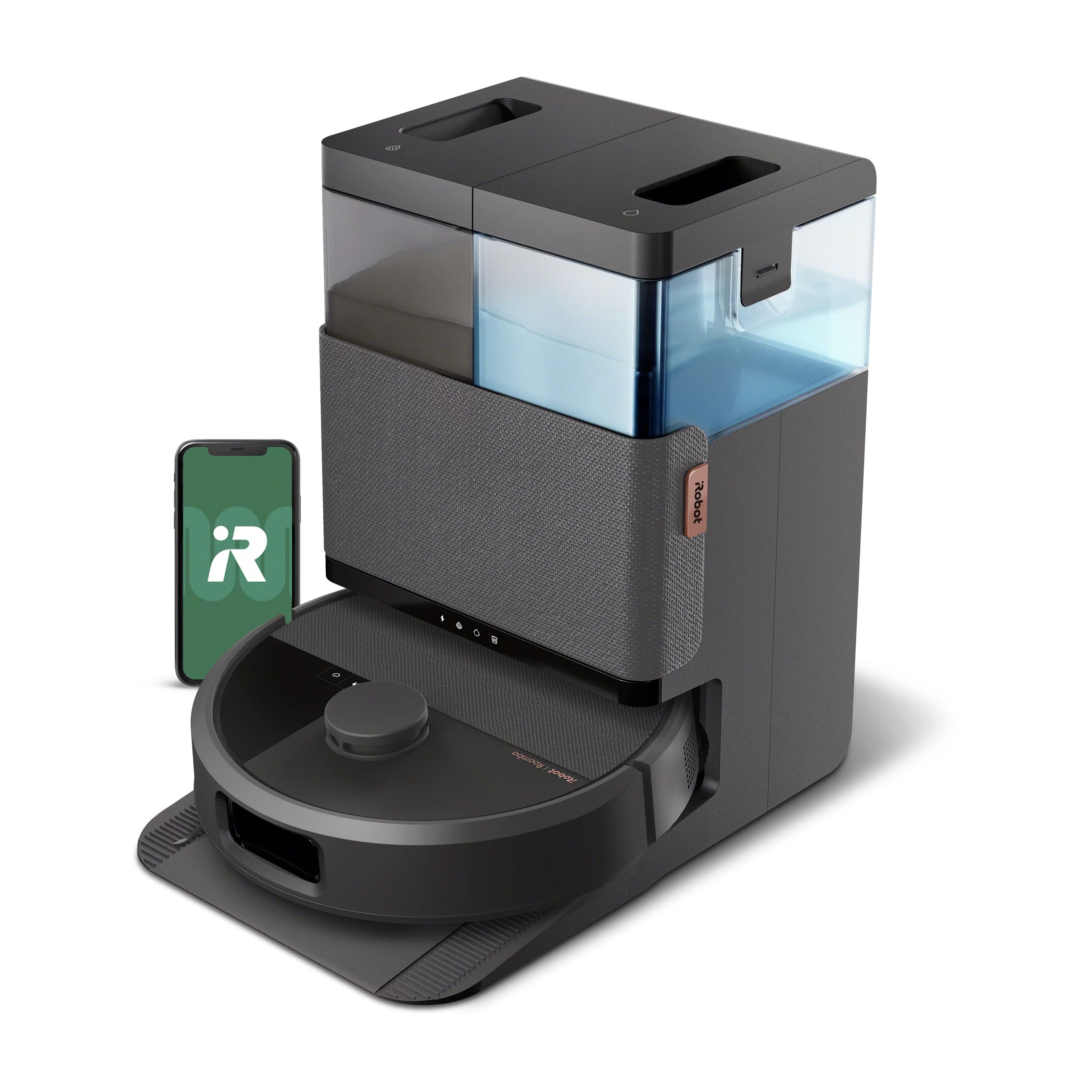 Roomba® 505 Combo Series Robots, Black, swatch